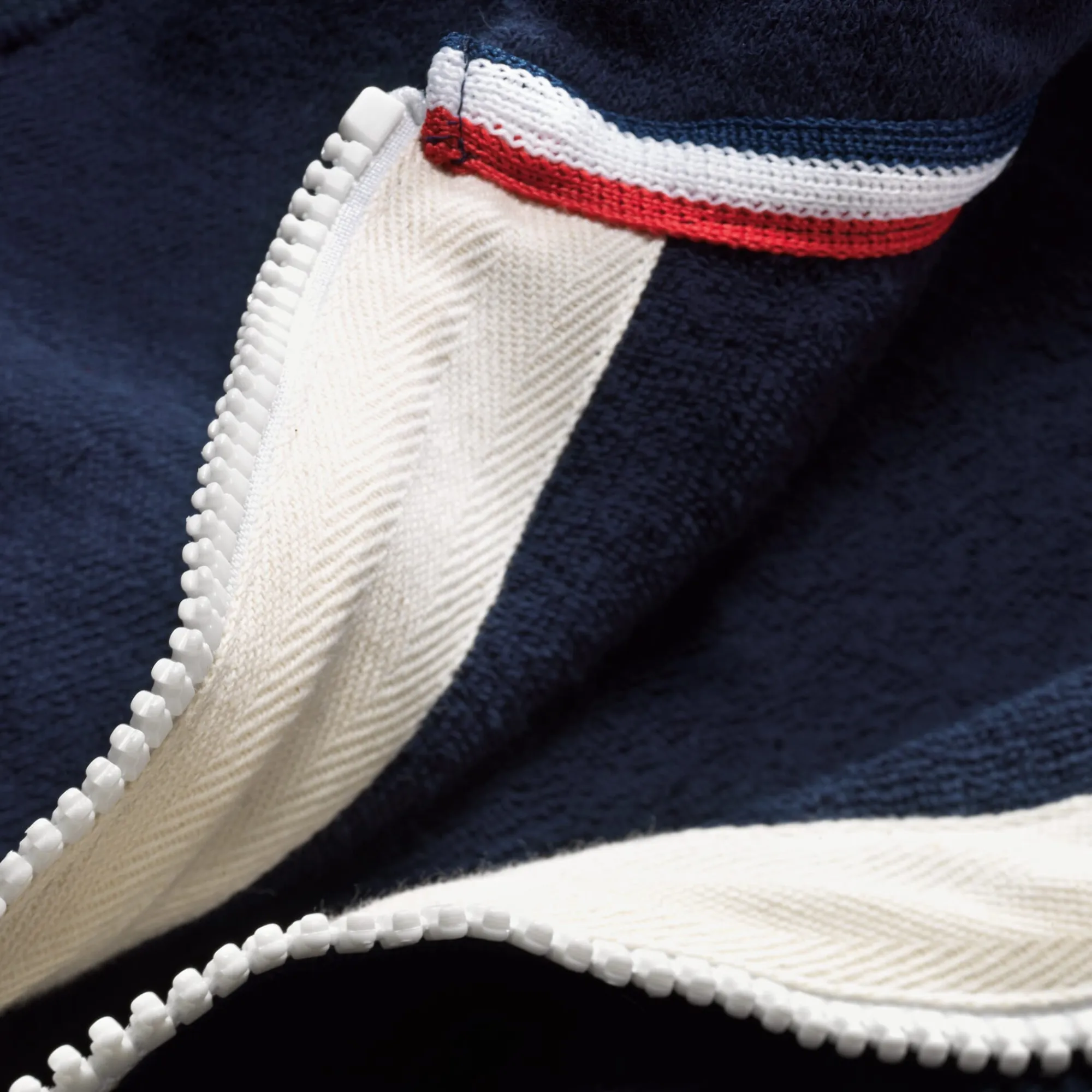 Strickjacken|Jacken * Armor lux Frottee-Kapuzenjacke Herren Blau