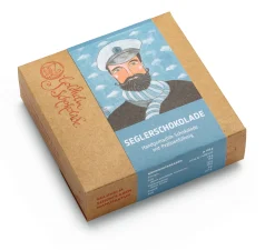 Schokolade * Goldhelm Schokoladen Manufaktur Ganache-Schokolade „Segler“