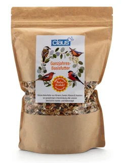 Nist- & Futterplätze * Claus Ganzjahres-Basisfutter für Gartenvögel