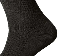 Strümpfe & Socken|Socken * Hirsch Natur Ganzjahressocke Wolle und Baumwolle Schwarz