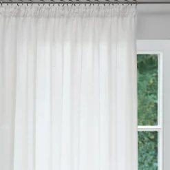 Vorhänge & Gardinen * Leinenweberei Vieböck Gardine Reinleinen