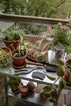 Aufbewahrung|Gartentische * PLUS Gartenarbeitstisch Stahl verzinkt