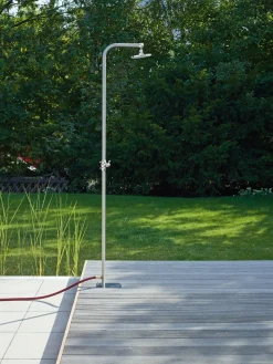 Gartenduschen * Fauquet Gartendusche Edelstahl
