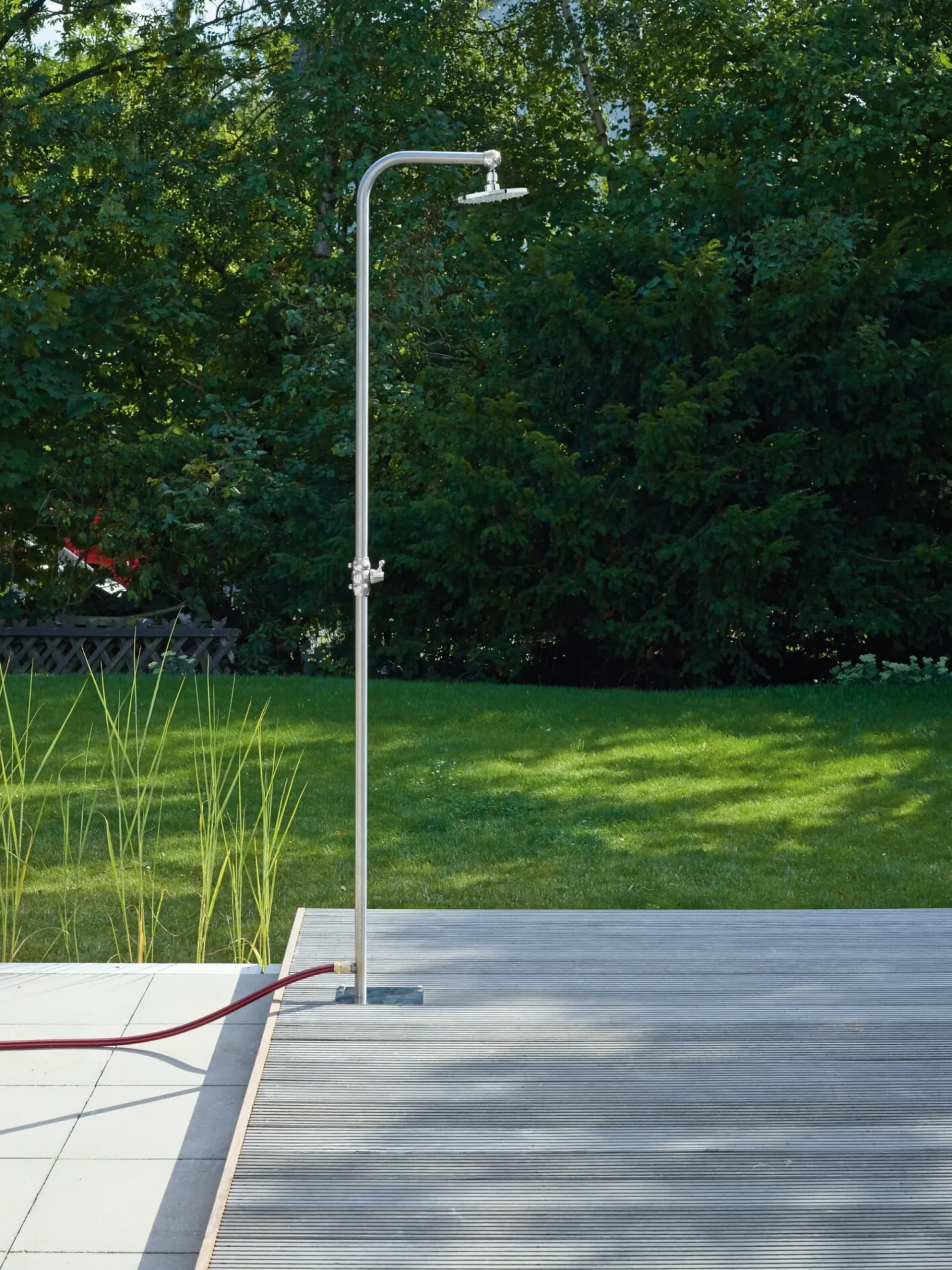 Gartenduschen * Fauquet Gartendusche Edelstahl