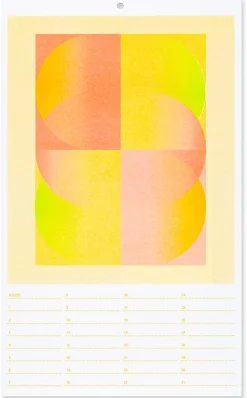 Wandkalender|Zeitplaner & Kalender * Herr & Frau Rio Geburtstagskalender Riso