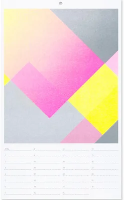 Wandkalender|Zeitplaner & Kalender * Herr & Frau Rio Geburtstagskalender Riso