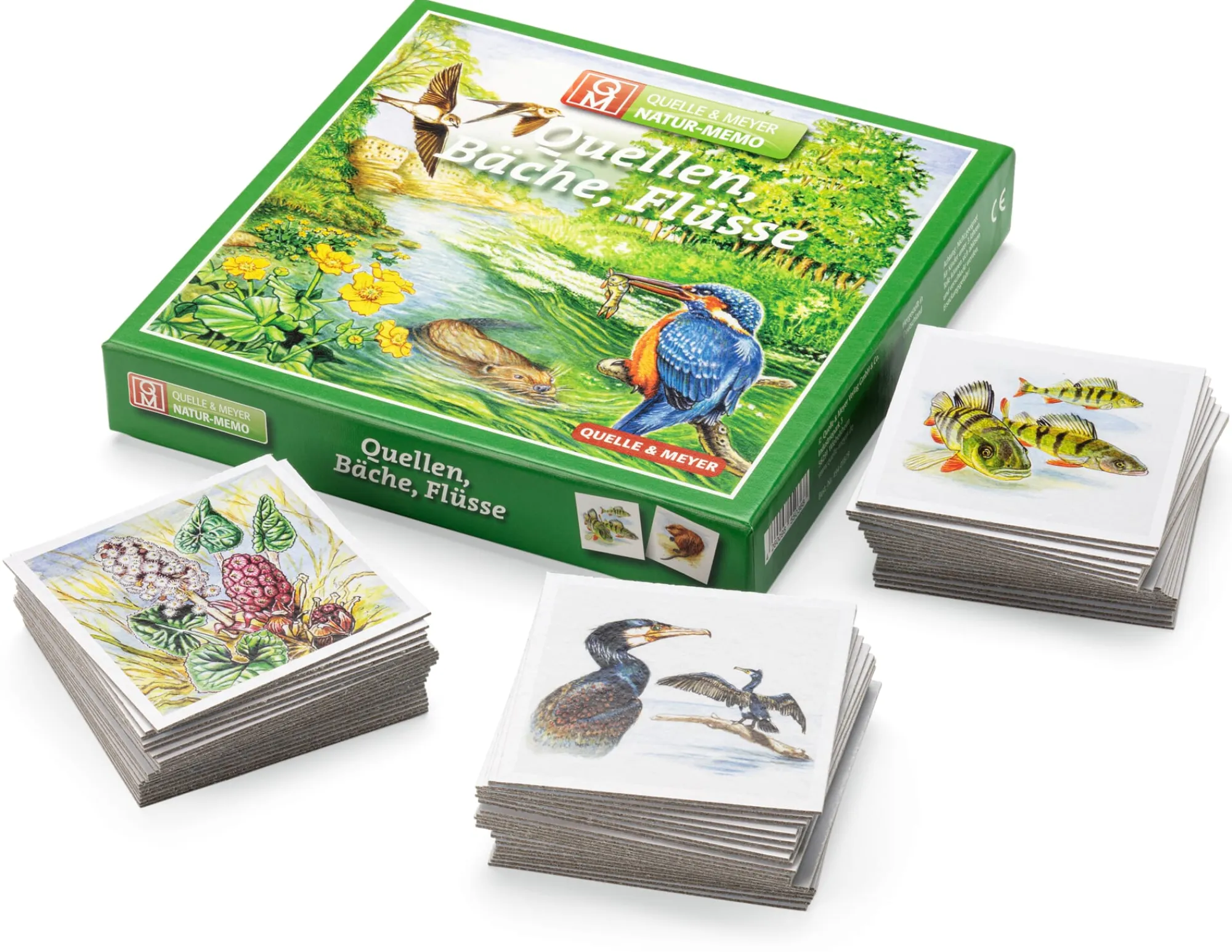 Gesellschaftsspiele * Quelle & Meyer Verlag Gedächtnisspiel Natur