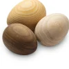 Osterdekoration * Hermschulte-Drechslerei Bernhard Gedrechselte Holzeier 7,6 cm