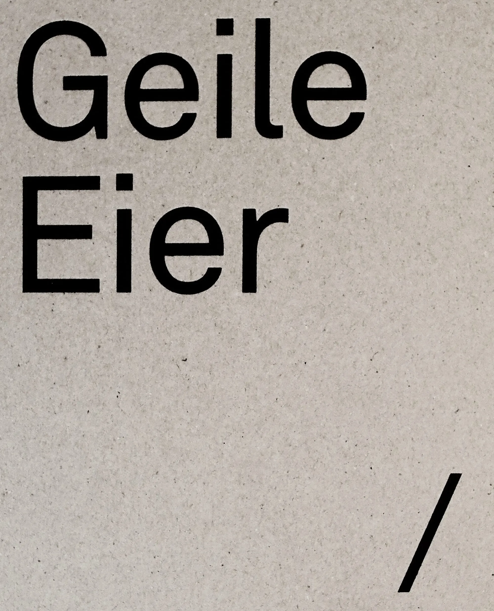 Kochen & Backen * Geile Eier