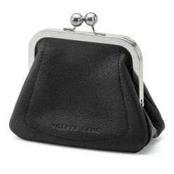 Geldbörsen|Geldbörsen * Volker Lang Accessoires Geldbörse Hirschleder groß Schwarz