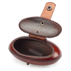 Geldbörsen * HandwerksArt Zimmer Geldbörse Rindleder oval