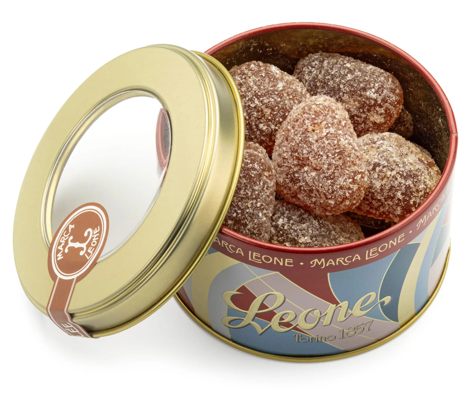 Fruchtgummi|Pralinen * Pastiglie Leone Gelee-Maronen