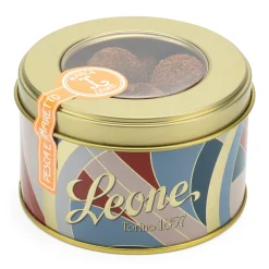Fruchtgummi|Pralinen * Pastiglie Leone Gelee-Pfirsiche mit Amaretto-Geschmack