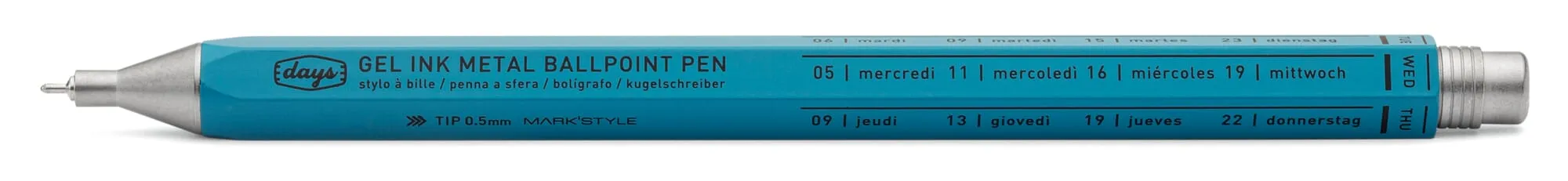 Tintenroller|Kugelschreiber * Ohto Gelroller Aluminium
