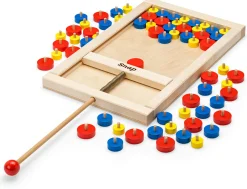Holzspielzeug|Gesellschaftsspiele * Fairwerk Geschicklichkeitsspiel Snap