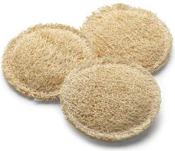 Schwämme & Bürsten|Hautpflege * Iberica de Esponjas Vegetales Gesichtspeelingpads Luffa