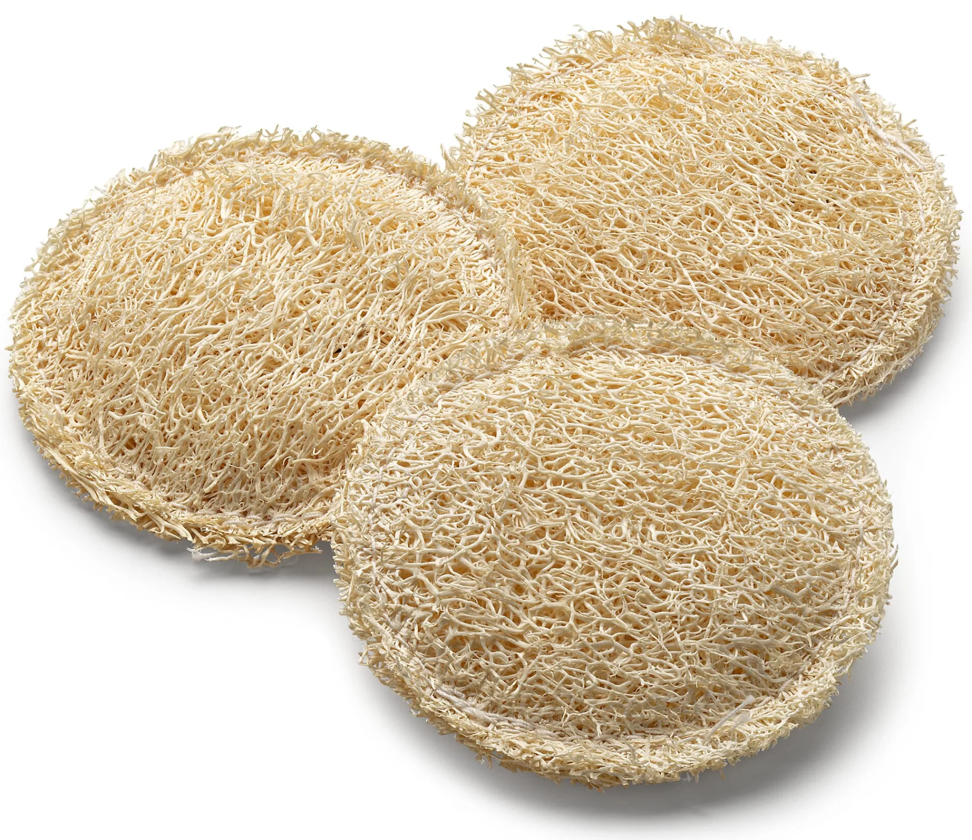 Schwämme & Bürsten|Hautpflege * Iberica de Esponjas Vegetales Gesichtspeelingpads Luffa