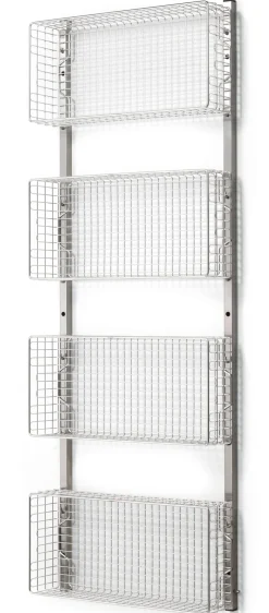 Haushaltsutensilien|Badaccessoires * Hupfer Gitterkorb zu Regalsystem Inox