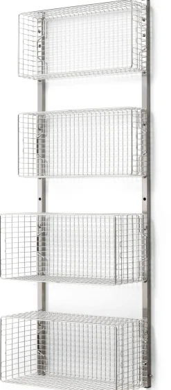 Haushaltsutensilien|Badaccessoires * Hupfer Gitterkorb zu Regalsystem Inox