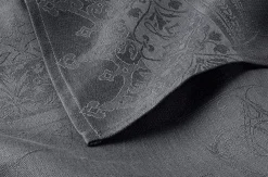 Geschirrtücher * Le Jacquard Français Gläsertuch Leinen Jacquard Schiefergrau