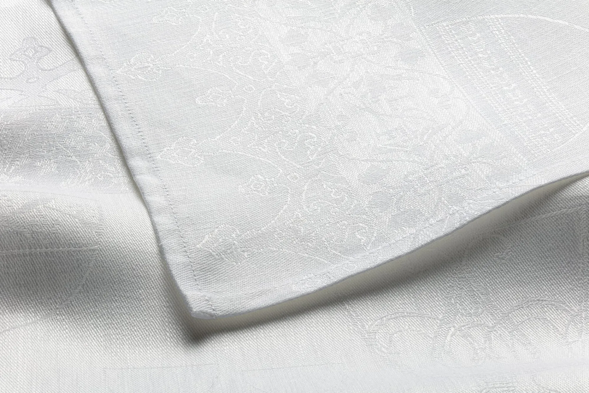 Geschirrtücher * Le Jacquard Français Gläsertuch Leinen Jacquard Weiß