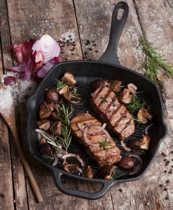 Pfannen * Victoria Grillpfanne Gusseisen
