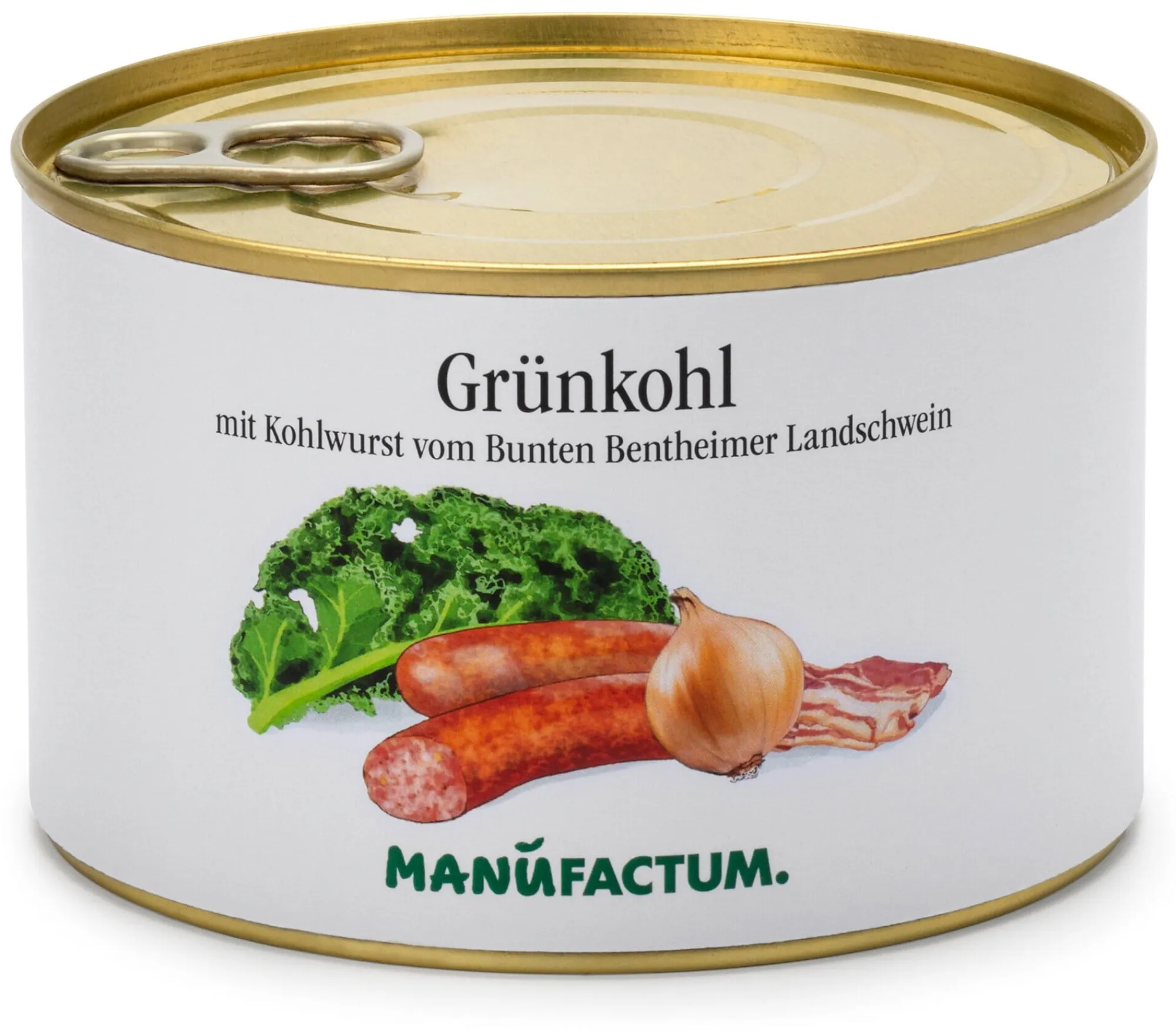 Fertiggerichte * Manufactum Grünkohl mit Würstchen vom Bentheimer Schwein