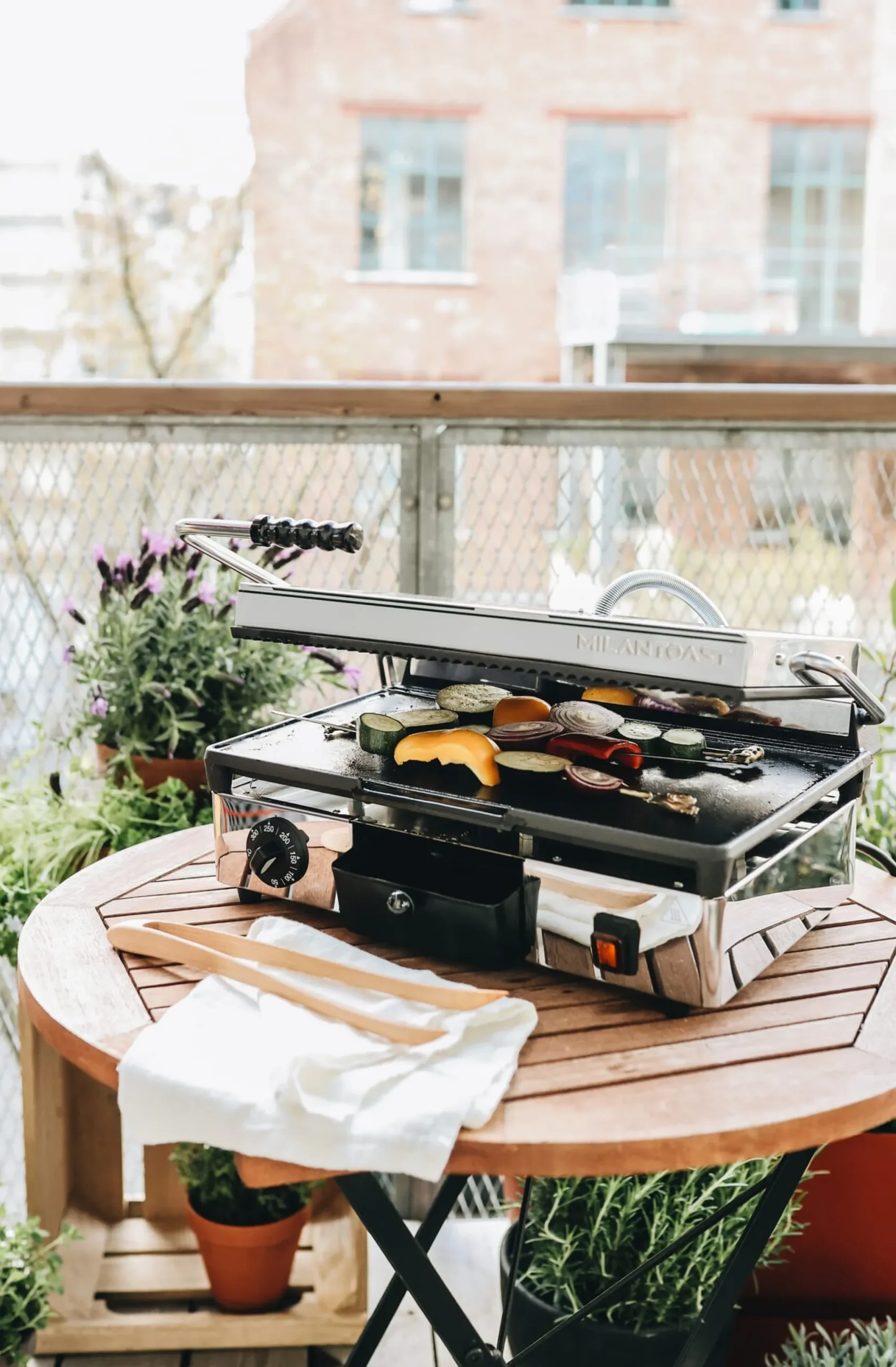 Kontaktgrills * Milantoast Großer Kontaktgrill quadratisch