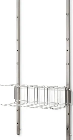 Badaccessoires|Küchenmöbel * Hupfer Hakenleiste zu Regalsystem Inox