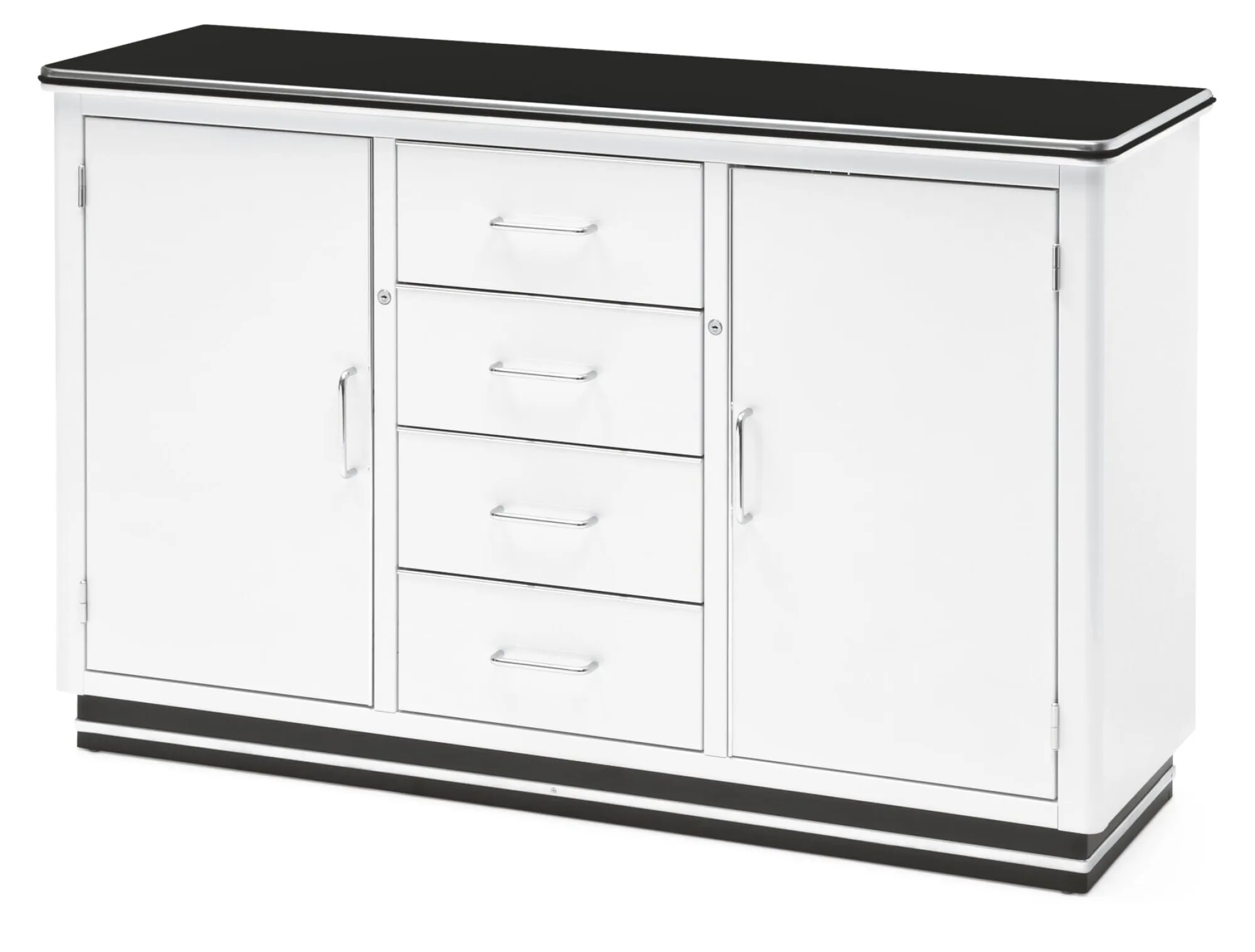Schränke & Regale * Müller Möbelfabrikation Halbschrank Stahlblech breit