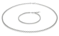 Schmuck * Ménard Halskette Zwillingsanker