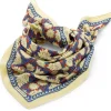 Schals & Tücher|Schals & Tücher * Moismont Halstuch N°680 floral, Natur-Blau-Rot