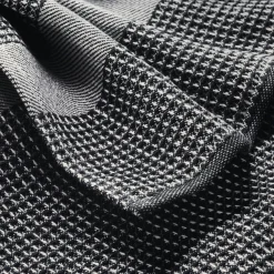 Handtücher * Manufactum Handtuch Waffelpiqué Halbleinen Schwarz