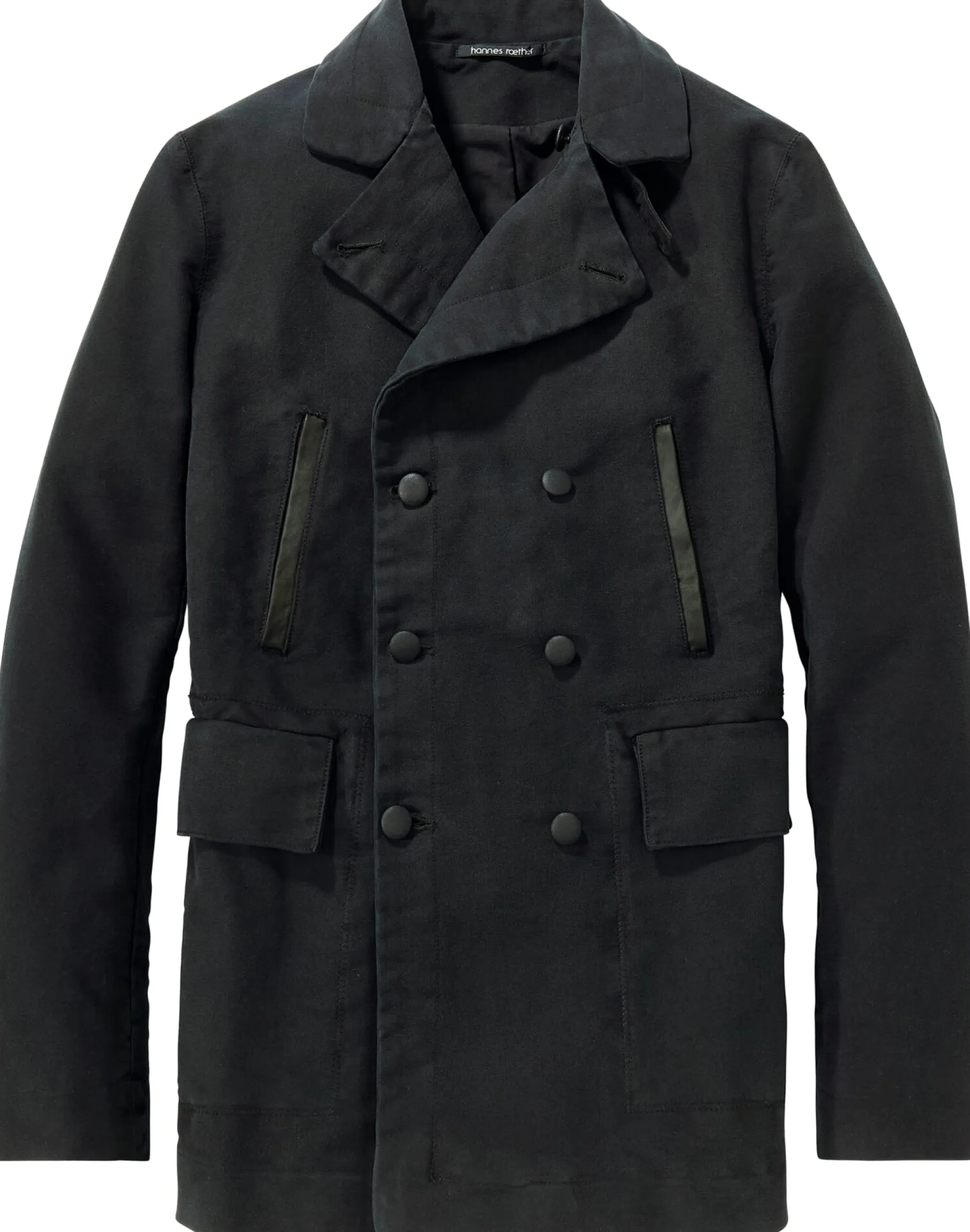 Jacken * Hannes Roether Herrenjacke Doppereiher Schwarz