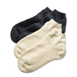 Strümpfe & Socken * Hirsch Natur Haussocke Wolle und Seide Natur