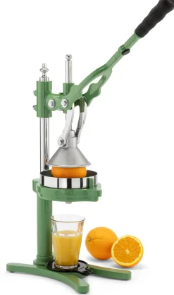 Entsafter * Zaksenberg Holit Hebel-Zitruspresse Hadarit mit Edelstahlpresskegel