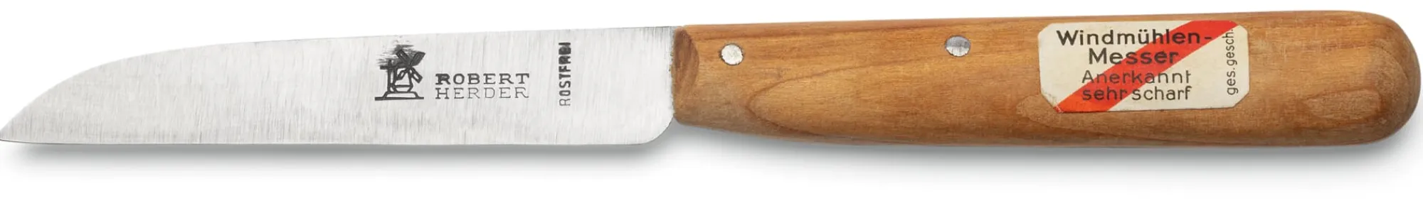 Rostfreie Messer|Gemüsemesser * Robert Herder Herder Gemüsemesser 'Schatz aus der Not'