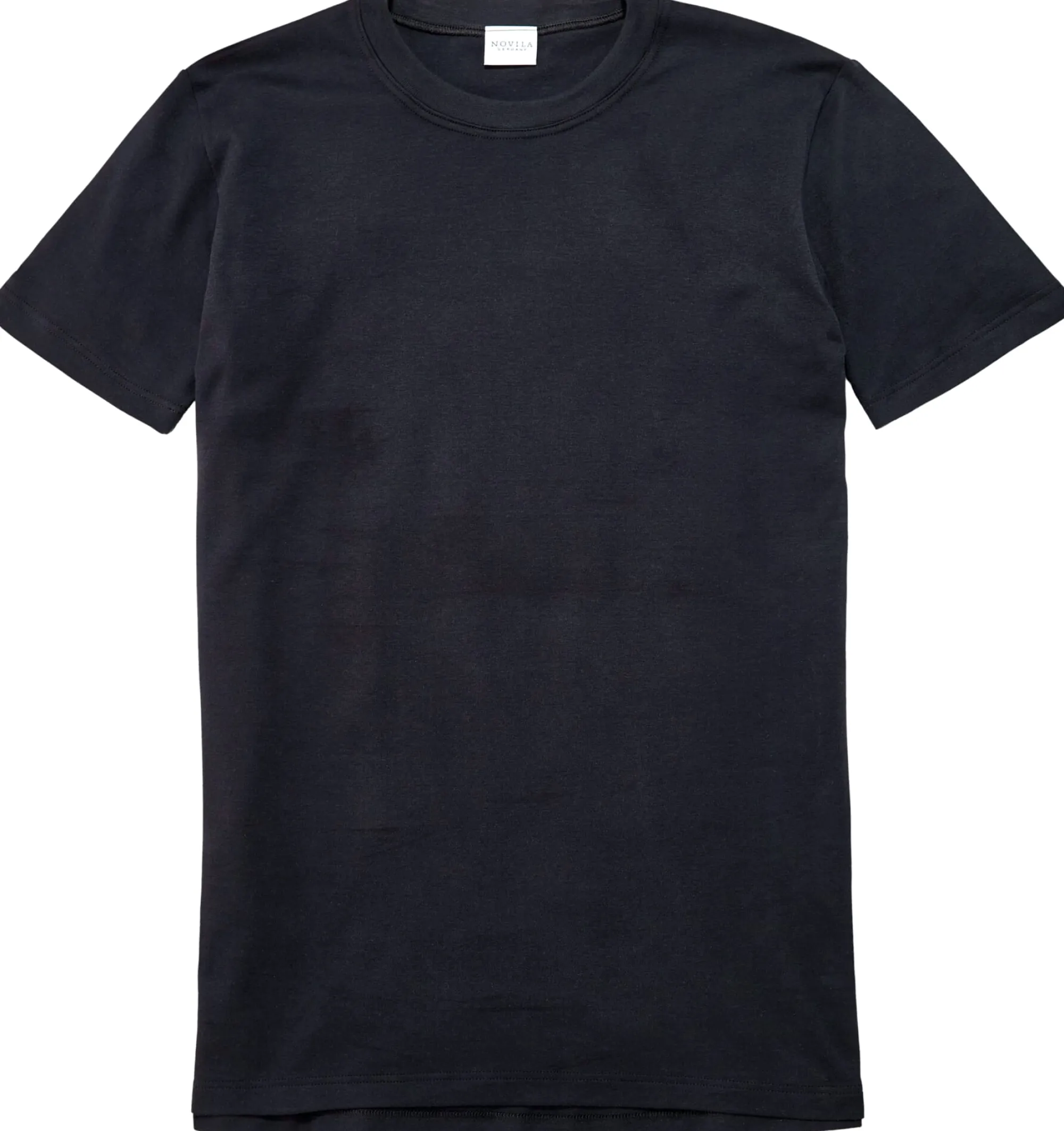 Shirts * Novila Herren-American-Shirt Schwarz