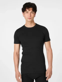 Shirts * Novila Herren-American-Shirt Schwarz