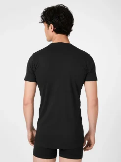 Shirts * Novila Herren-American-Shirt Schwarz