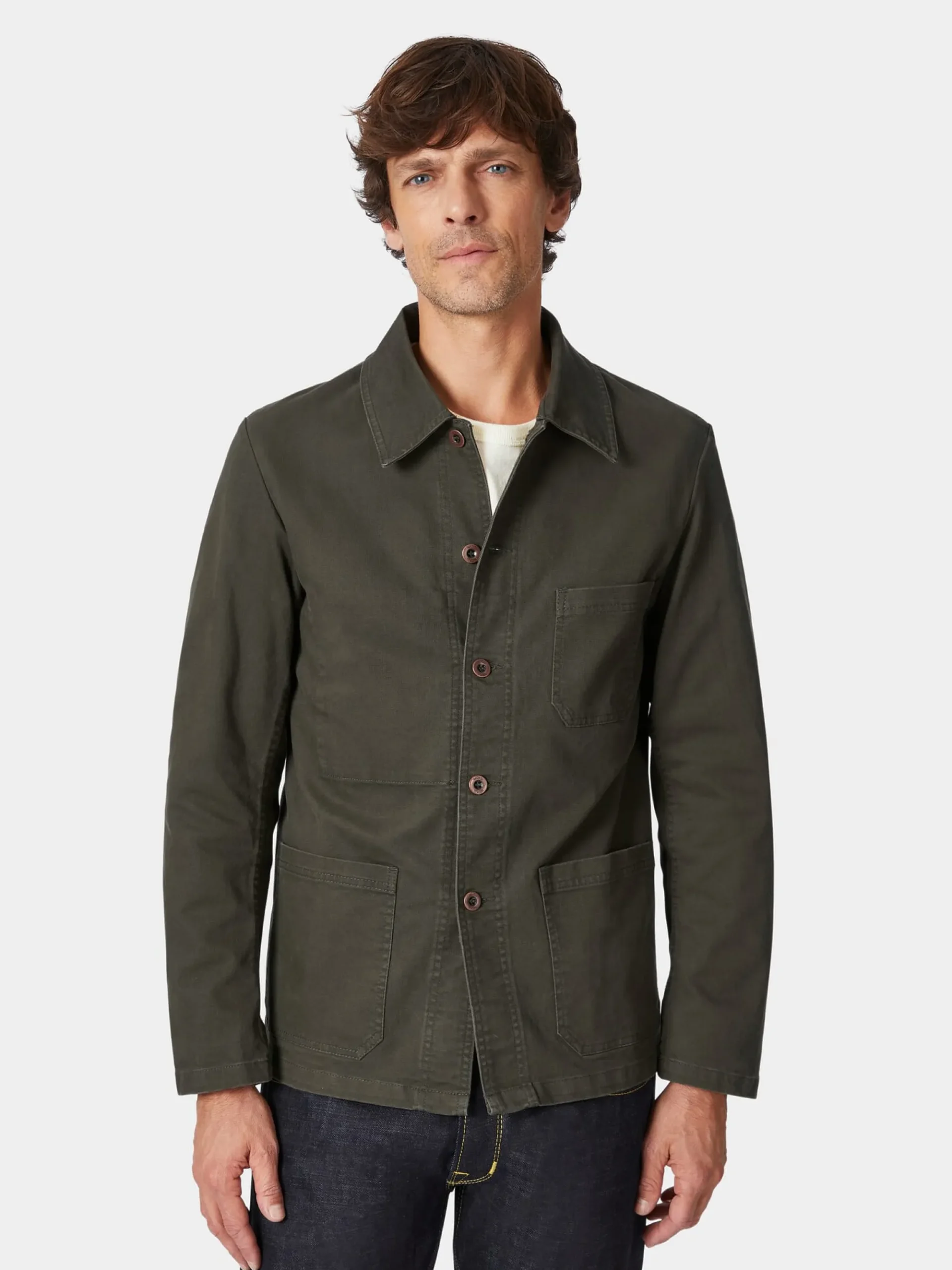 Gartenbekleidung|Arbeitsbekleidung * Vetra Herren-Arbeitsjacke Khaki