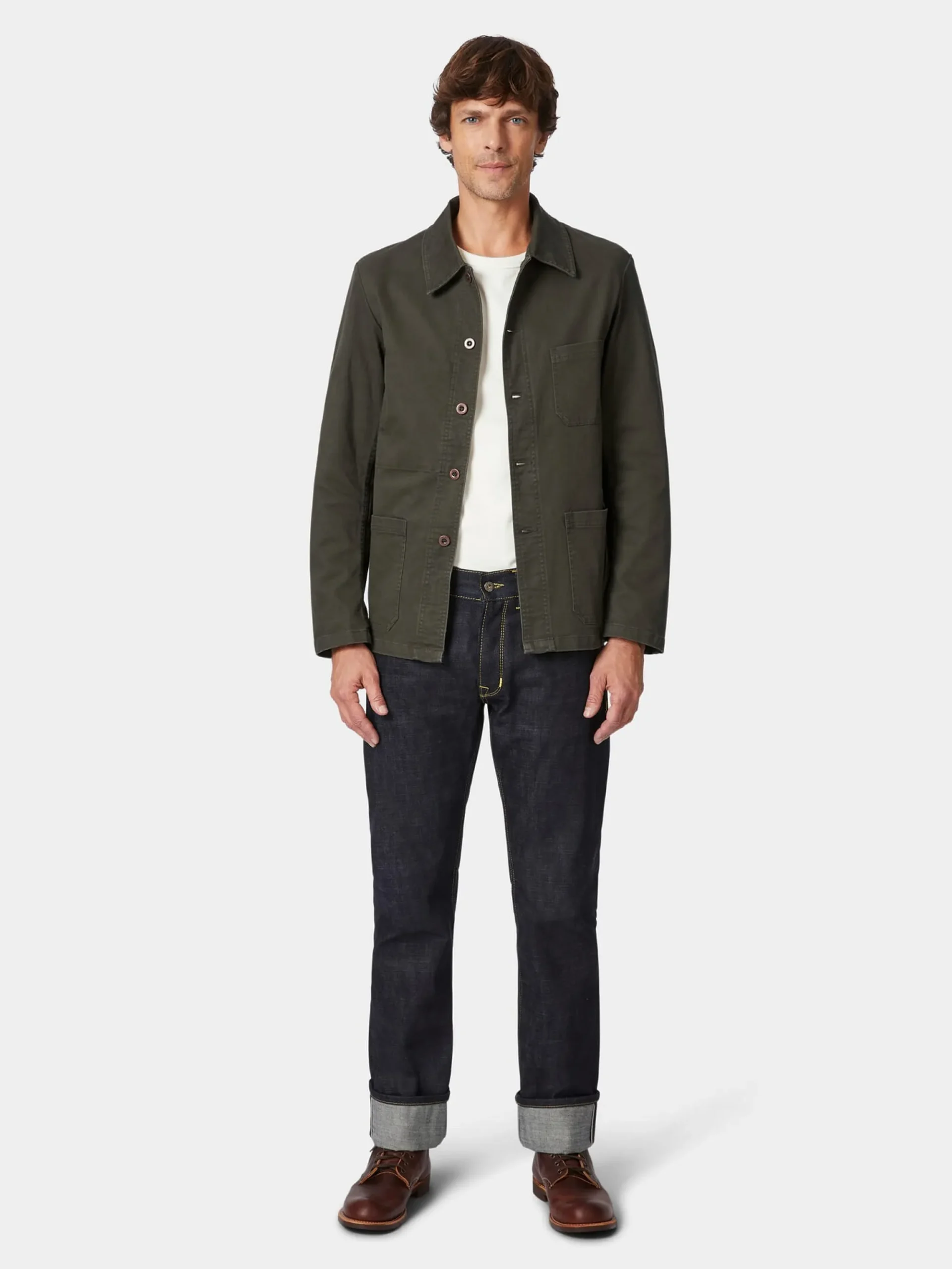 Gartenbekleidung|Arbeitsbekleidung * Vetra Herren-Arbeitsjacke Khaki