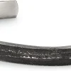 Schmuck|Schmuck * Guthmann Herren-Armreif Sandguss Oxid, Anthrazit