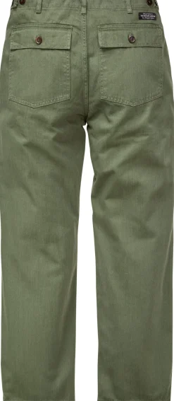 Hosen * Pike Brothers Herren-Baumwollhose 1962 Oliv
