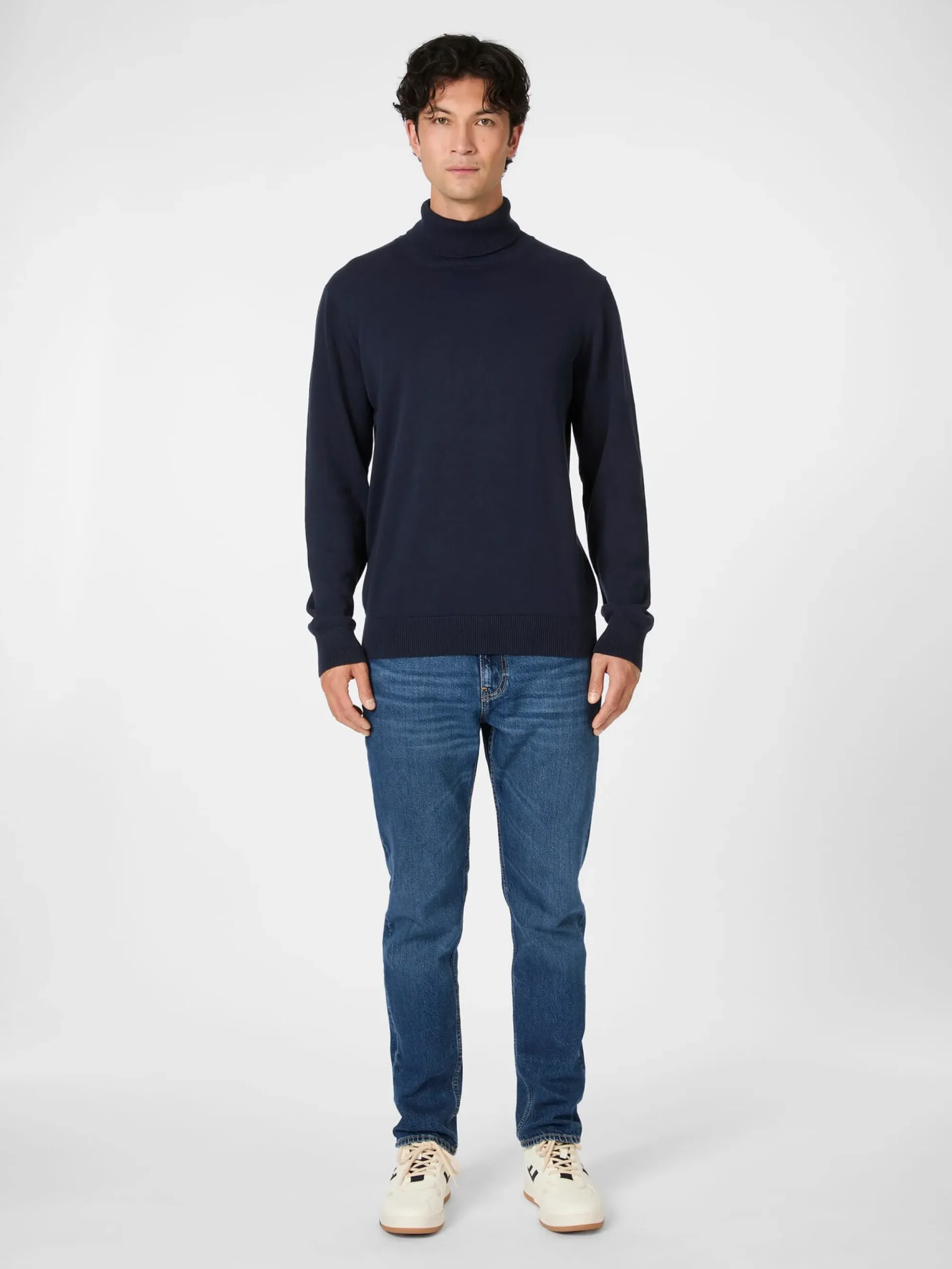 Pullover * Melawear Herren-Bauworoi Navy