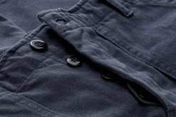 Hosen * Pike Brothers Herren-Baumwollshorts 1962 Navy