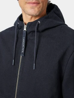 Jacken * LangerChen Herren-Bouonjacke it Kapuze Navy