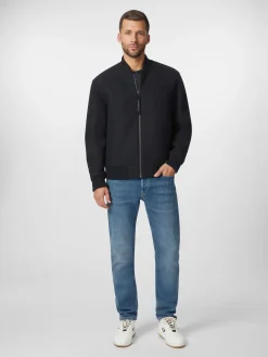Jacken * LangerChen Herrenblouson Wolle Schwarz