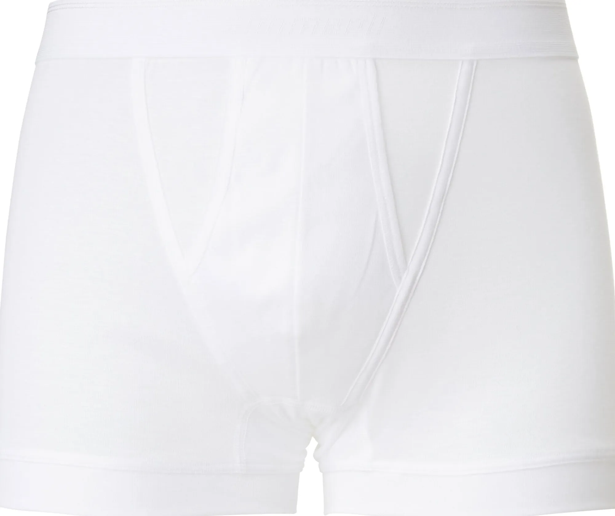Wäsche * Zimmerli Herren-Boxerhort Kurzbein Weiß