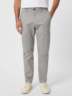 Hosen * Knowledge Cotton Apparel Herren-Canvashose Grau